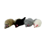 Іграшка Papillon Миша з брязкальцем з хутра для котів, 11 см
