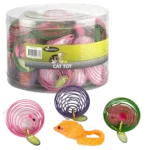 Іграшка Papillon Wire balls металева пружина з мишею для котів, 6,5 см