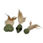 Іграшка Papillon Catnip з котячої м'яти з пір'ям для котів, в асортименті