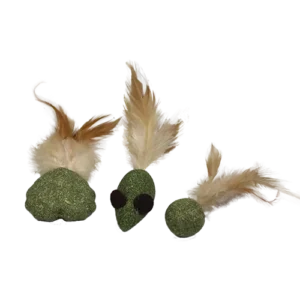 Іграшка Papillon Catnip з котячої м'яти з пір'ям для котів, в асортименті