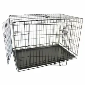 Клітка Flamingo Wire Cage Ebo Taupe 2-дверна для собак, 109х70х77 см