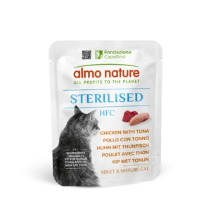 Вологий корм Almo Nature Sterilised Cat з куркою і тунцем для стерил. котів, 50 г