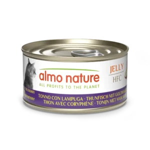Вологий корм Almo Nature HFC Cat Jelly з тунцем і макреллю для котів, 70 г