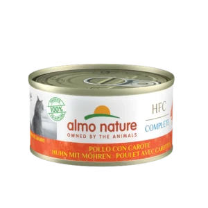 Вологий корм Almo Nature HFC Cat Complete з куркою і морквою для котів, 70 г