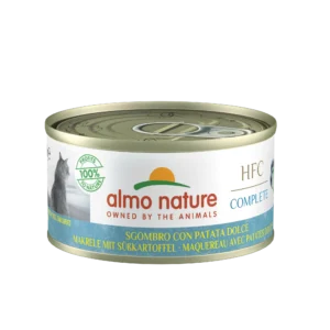 Вологий корм Almo Nature HFC Cat Complete зі скумбрією і бататом для котів, 70 г