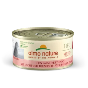 Вологий корм Almo Nature HFC Kitten Complete з лососем і тунцем для кошенят, 70 г