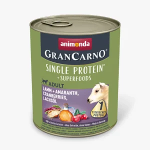 Вологий корм Animonda GranCarno з ягням для собак, 400 г