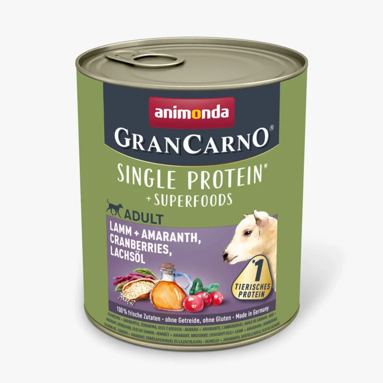 Вологий корм Animonda GranCarno з ягням для собак, 400 г