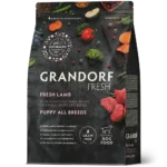 Сухий корм Grandorf Fresh беззерновий з ягням і бататом для цуценят