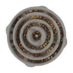 Миска-лабіринт для собак Outward Hound Fun Feeder Drop велика, сіра, 29.9 см x 5 см