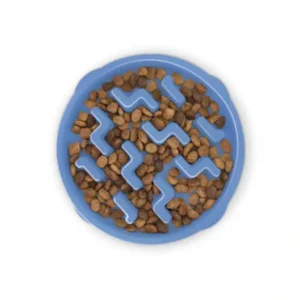 Миска-лабіринт Outward Hound Fun Feeder Drop синя для собак великих порід