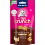 Ласощі Vitakraft Crispy Crunch з індичкою для котів, 60 г