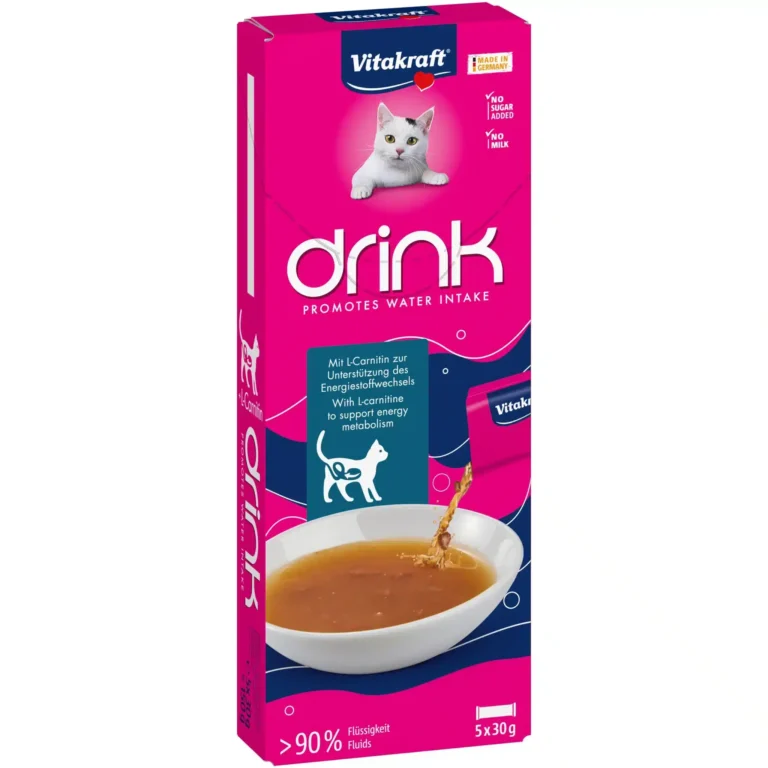 Напій Vitakraft CAT DRINK з лососем для котів, 5х30 г