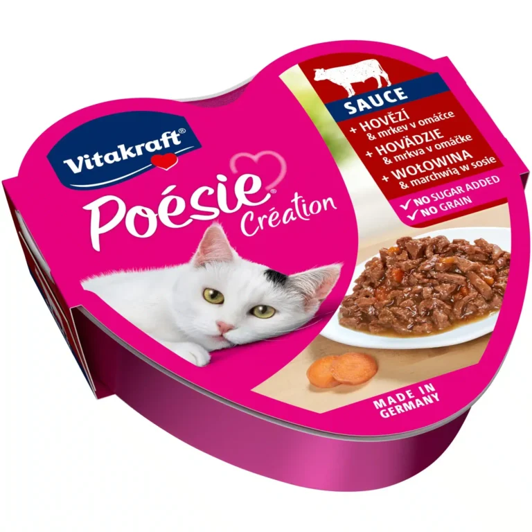 Вологий корм Vitakraft Poésie Créat з яловичиною для котів, 85 г
