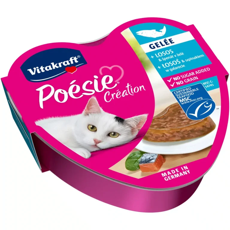 Вологий корм Vitakraft Poésie Créat з лососем для котів, 85 г