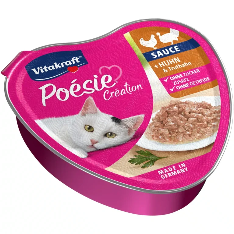 Вологий корм Vitakraft Poésie Créat з куркою і індичкою для котів, 85 г