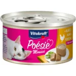 Вологий корм Vitakraft Poésie Mousse з куркою для котів, 85 г