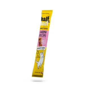 Ласощі для собак Half&Half м'ясні палички з креветкою, 100 г