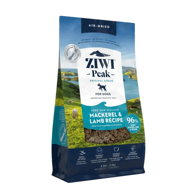 Корм для собак будь-якого віку Ziwi Peak Air Dried Скумбрія з ягням