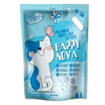 Силікагелевий гігієнічний наповнювач "Happy Nova" для котів