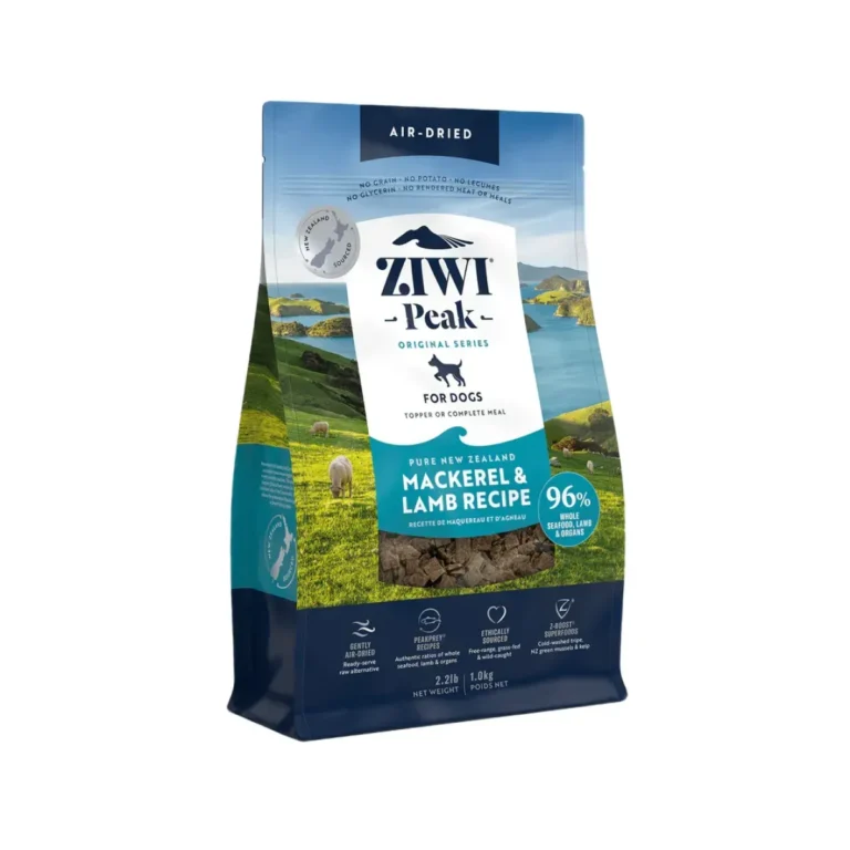 Сухий корм для собак будь-якого віку Ziwi Peak Air Dried зі скумбрією і ягням
