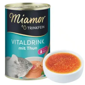 Вологий корм для котів Miamor Vitaldrink з тунцем, 135 мл