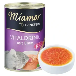 Бульйон Miamor Vitaldrink з качкою для котів, 135 мл