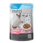 Вологий корм NutriLove з лососем для кастрованих котів, 85 г