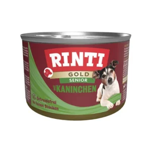 Вологий корм для літніх собак Rinti Gold Senior беззерновий з кроликом, 185 г
