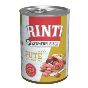 Вологий корм Rinti Kennerfleisch для дорослих собак з індичкою, 400 г