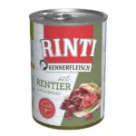 Вологий корм Rinti Kennerfleisch для дорослих собак з олениною
