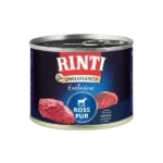 Вологий корм для дорослих собак Rinti Singlefleisch Exclusive Ross Pur беззерновий монопротеїновий з кониною