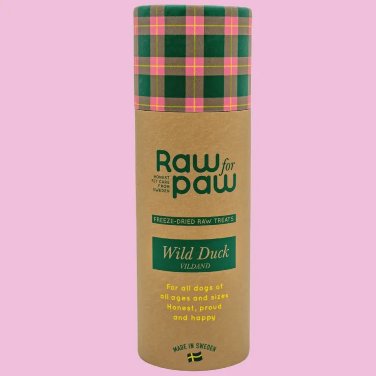 Сублімовані Ласощі для собак з Дикої Качки Freeze-Dried Wild Duck Raw for Paw, 45 г