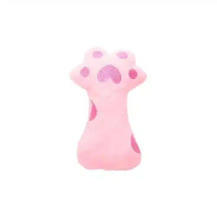 Іграшка для котів HIPPIE PET Лапка рожева 10,5 см