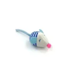 Іграшка для котів HIPPIE PET Мишка середня синя 9 см