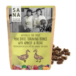 Ласощі SANADOG міні-кісточки з качкою для собак, 100 г