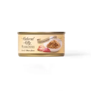 Вологий корм Natural Kitty Meat Lover для котів з тунцем і куркою, 70 г