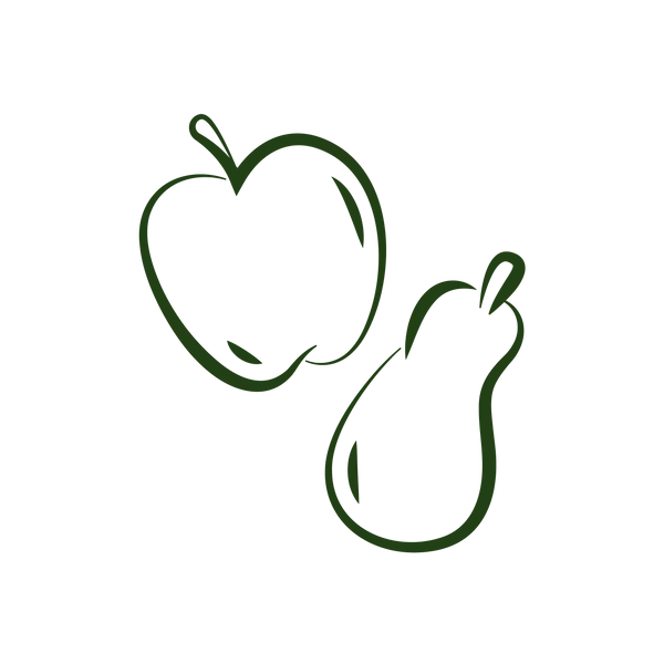 steam dried illustrations orchard fruits green