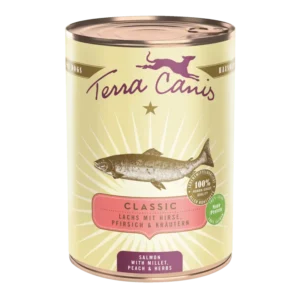 Вологий корм Terra Canis Classic Menu з лососем для собак, 400 г