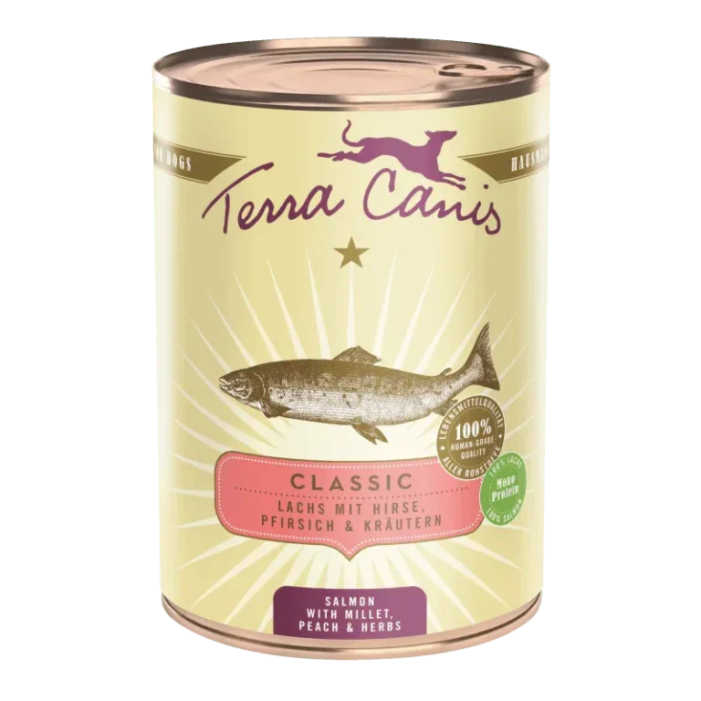 Вологий корм Terra Canis Classic Menu з лососем для собак, 400 г