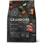Сухий корм Grandorf Fresh для собак малих порід з качкою і бататом