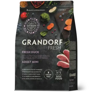 Сухий корм Grandorf Fresh для собак малих порід з качкою і бататом