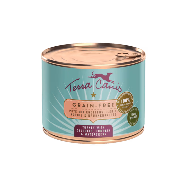 Вологий корм Terra Canis Grain-free з індичкою для собак