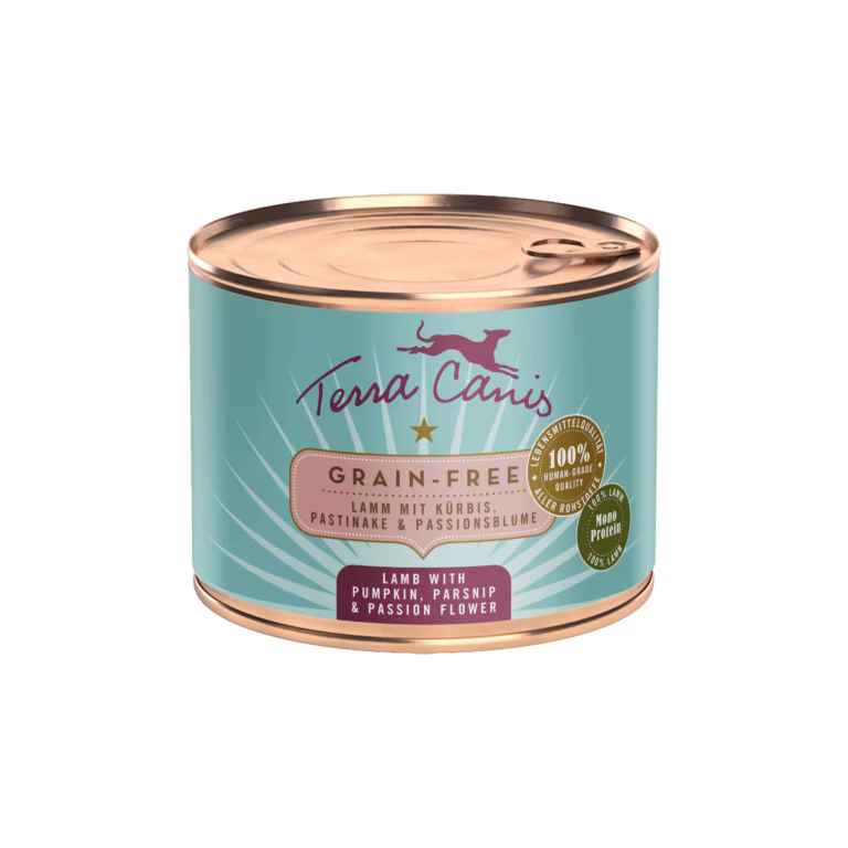 Вологий корм Terra Canis Grain-free з ягням для собак