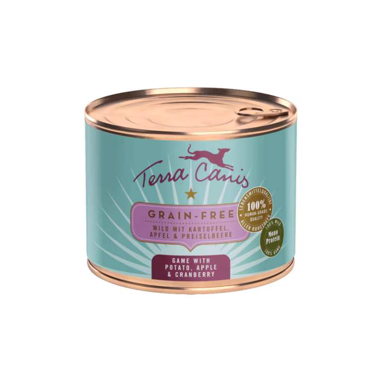 Вологий корм для собак Terra Canis Grain-free беззерновий з дичиною, картоплею та яблуком