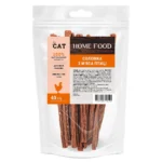Ласощі Home Food Соломка з м'яса птиці для котів, 40 г