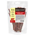 Ласощі Home Food Соломка з м'яса яловичини для собак, 80 г