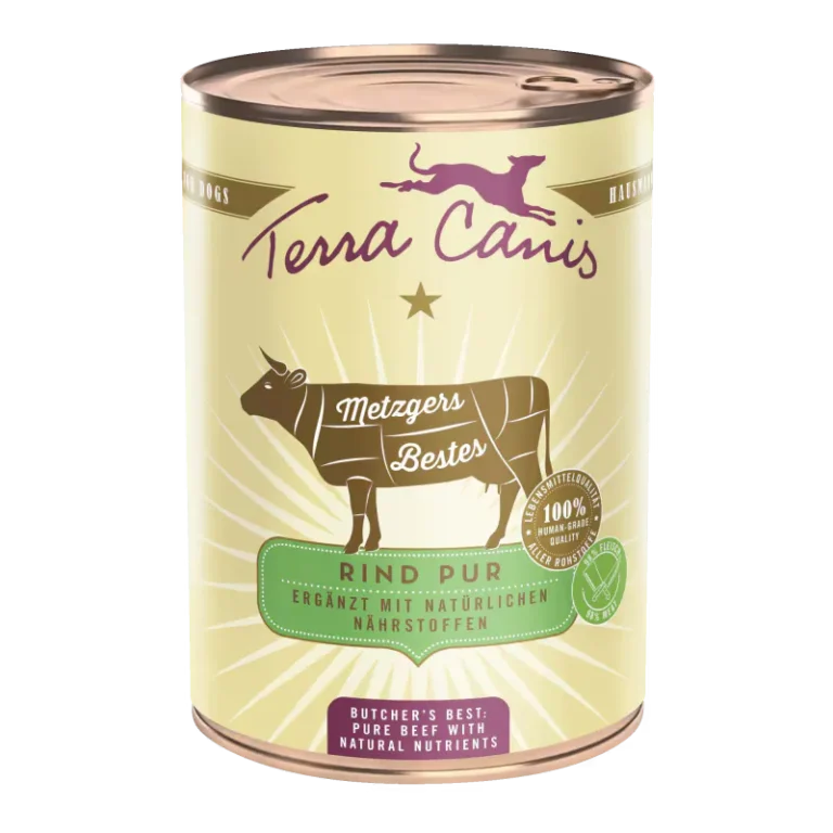 Вологий корм Terra Canis Butcher's Best з яловичиною для собак, 400 г