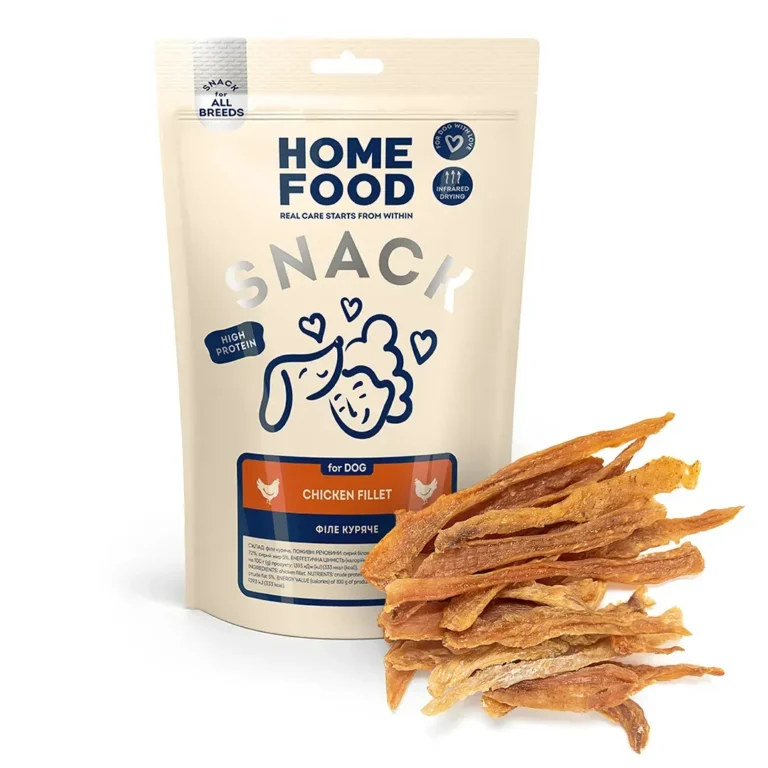 Ласощі Home Food філе куряче для собак, 80 г