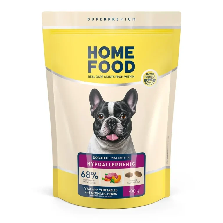 Сухий корм HOME FOOD Hypoallergenic для собак малих і середніх порід з телятиною